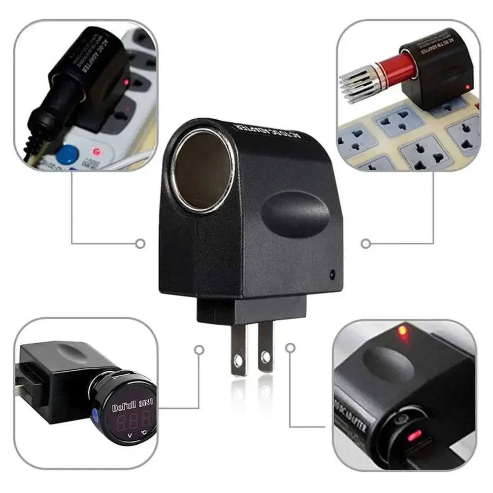 Universal AC DC Converter Car Charger Adapter