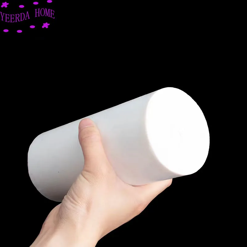 5~50cm PTFE bar White polytetrafluoroethylene bar environment-friendly non-toxic DIY PTFE plastic rod plastic rod plastic rod stick