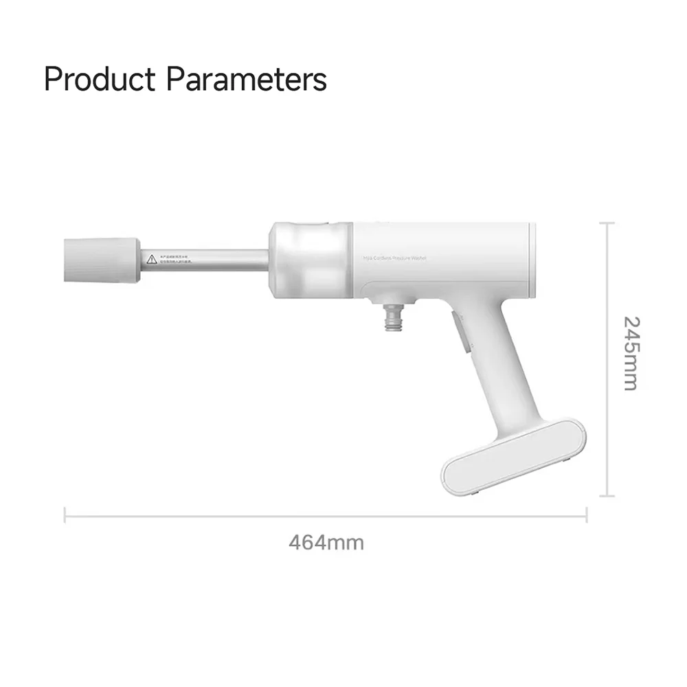 Xiaomi Mi Mijia Cordless High Pressure Washer (MJXCJ001QW) description image 13