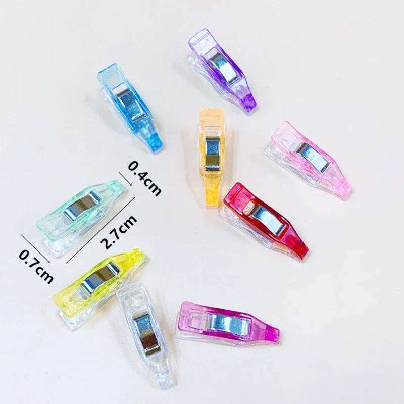 Sewing clips Fabric Clips Colorful Binding Mini Clips Plastic Craft Quilting, sewing accessories, sewing clips