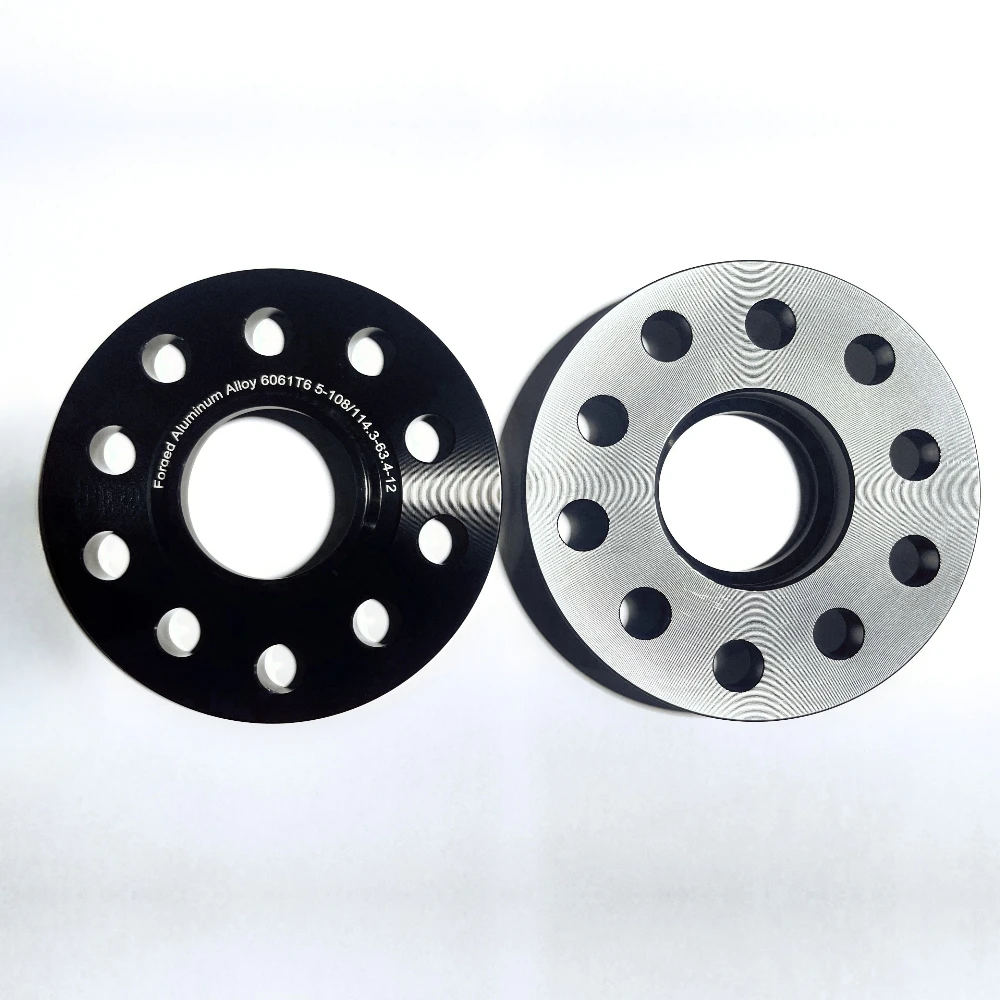 2pcs Wheel Spacers Adapters PCD 5x114.3 Center Bore 63.4mm Suit For Ford Lincoln Car Series Thick 10/12/15/20mm