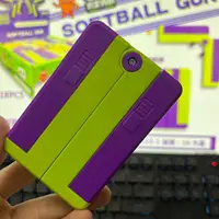 Folding Mobile Phone Toy Gun Card of Life Soft Bullet Gun Radish Gun Internet Celebrity Decompression Children Boy 2