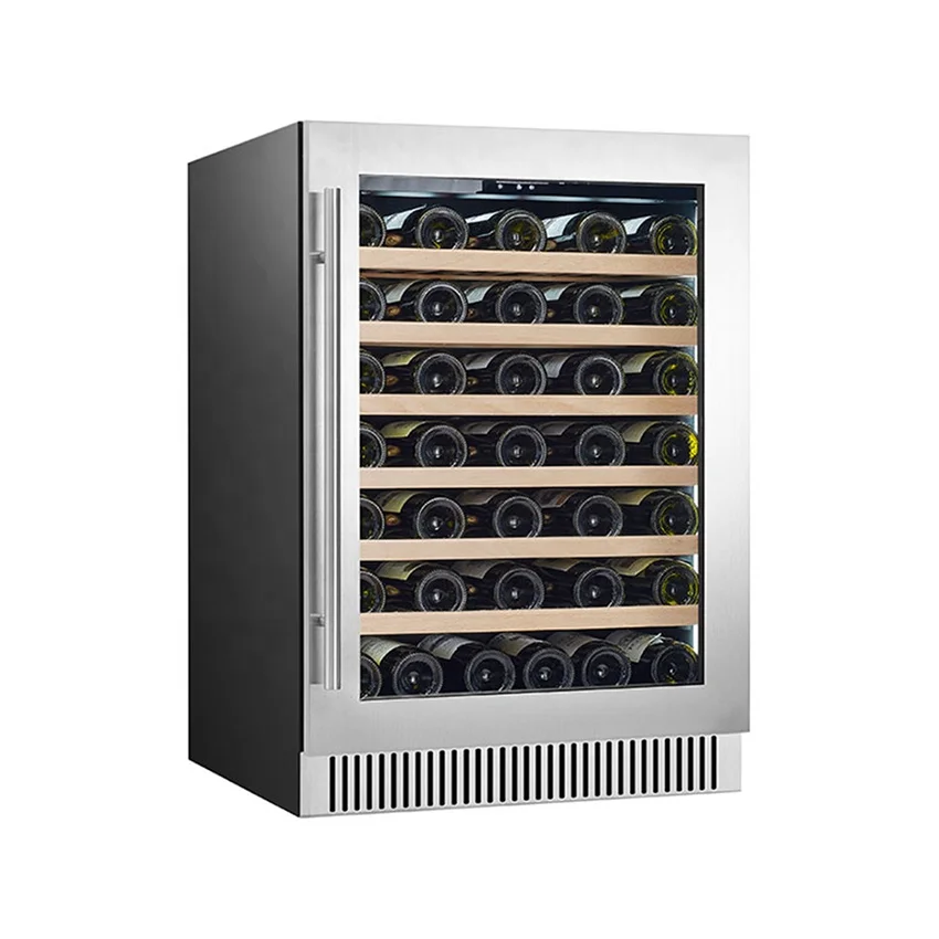 150L 58 Bottles Built In Red Wine Cabinet Wine Cellar From Manufacturers