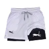 Men's Fitness Two-in-one Shorts Double-layer Beach Pants Trendy Printed Sports Shorts Outdoor Training Running Shorts M-3XL 3