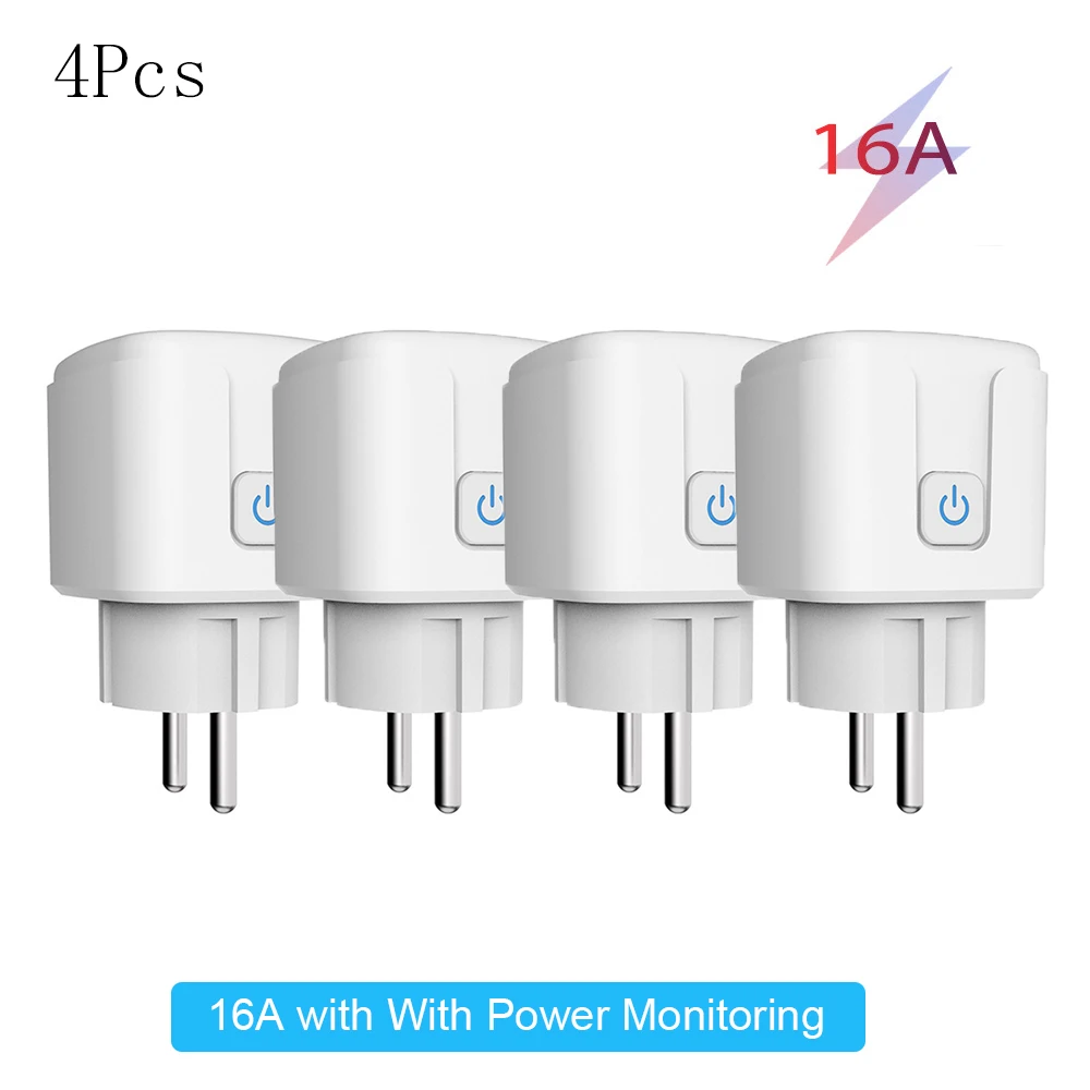 WiFi Smart Plug with Power Monitoring and Timer – Voice Assistant Compatible