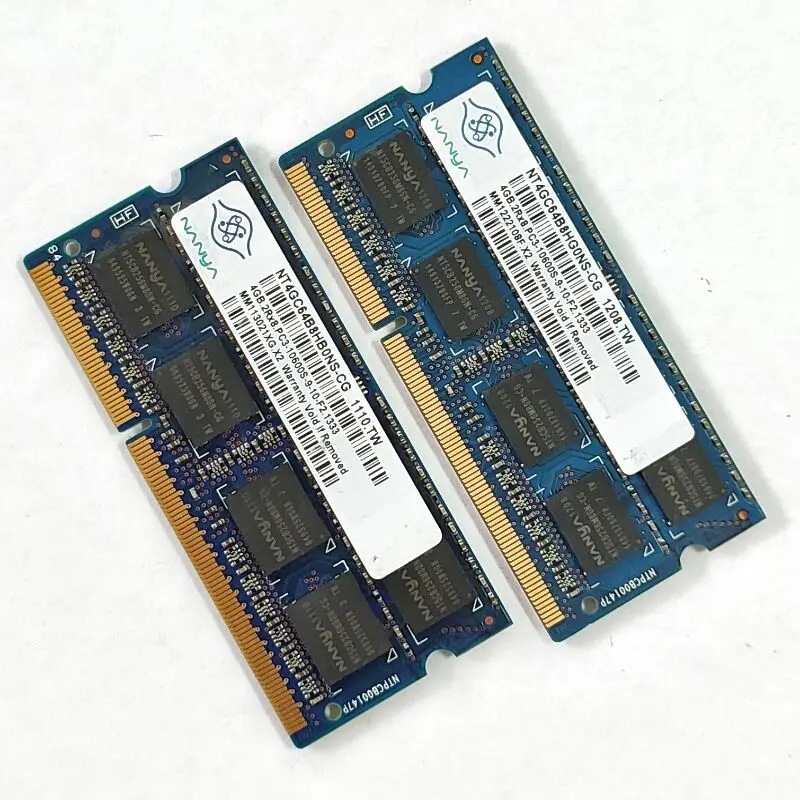 Description Picture 4 of itemNanya RAMS DDR3 4GB 1333MHz laptop memory ddr3 4GB 2RX8 PC3-10600S 204pin SODIMM  1.5V