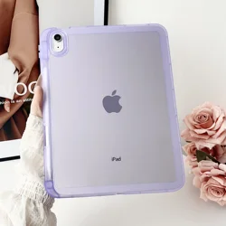 Universal iPad Protective Stand Cover Case - Durable Hard PC+TPU Design - iPad Pro11 2020 - 2022 (TPurple)