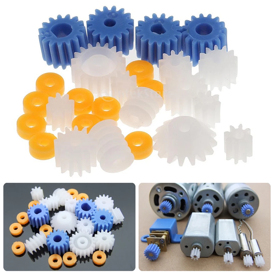 Engrenages Plastique 81A 0.4M – Lot De 10 Pignons 8 Dents Pour Modélisme, Jouets