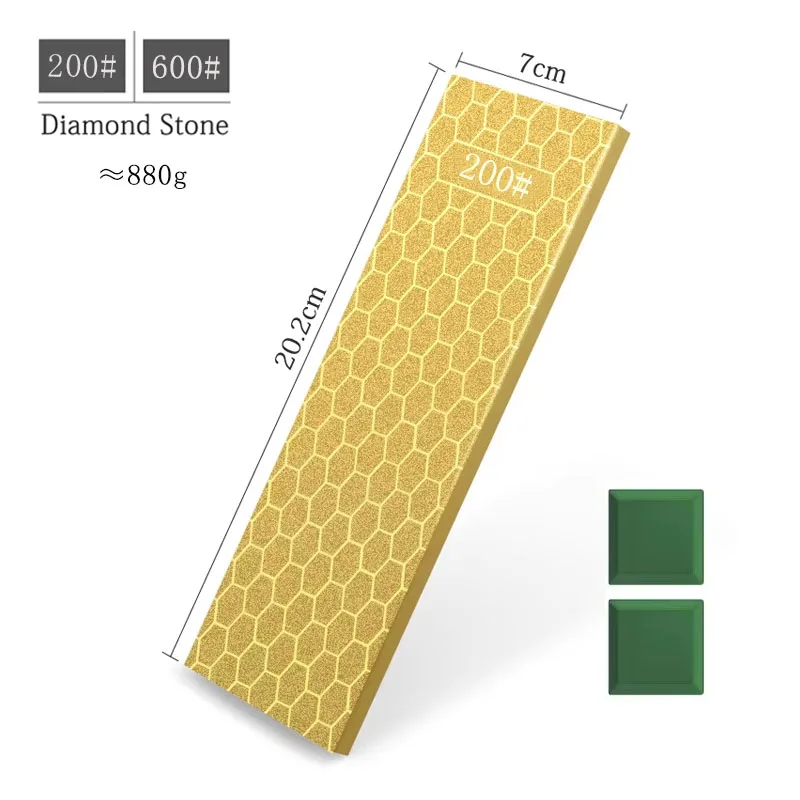 Premium Bamboo & Silica Gel Knife Sharpening Base - Versatile Kitchen Sharpening Accessory