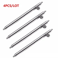 Quick Release Spring Bars Pins for Watch Strap Replacement - 4 - Pack (Black Yellow)
