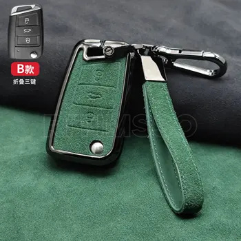 Nuova custodia per chiave a distanza per auto per VW Volkswagen Golf 7 MK7 Tiguan MK2 per SEAT Ateca Leon FR 2 Ibiza per Skoda Octavia A7