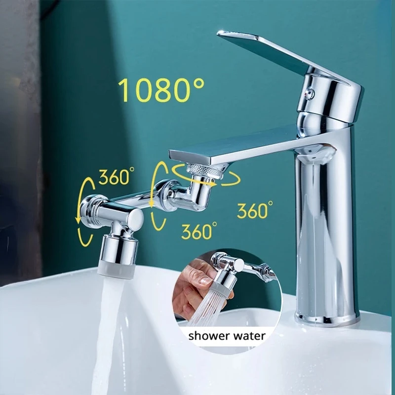 

Аэратор для смесителя, вращение на 1080 °