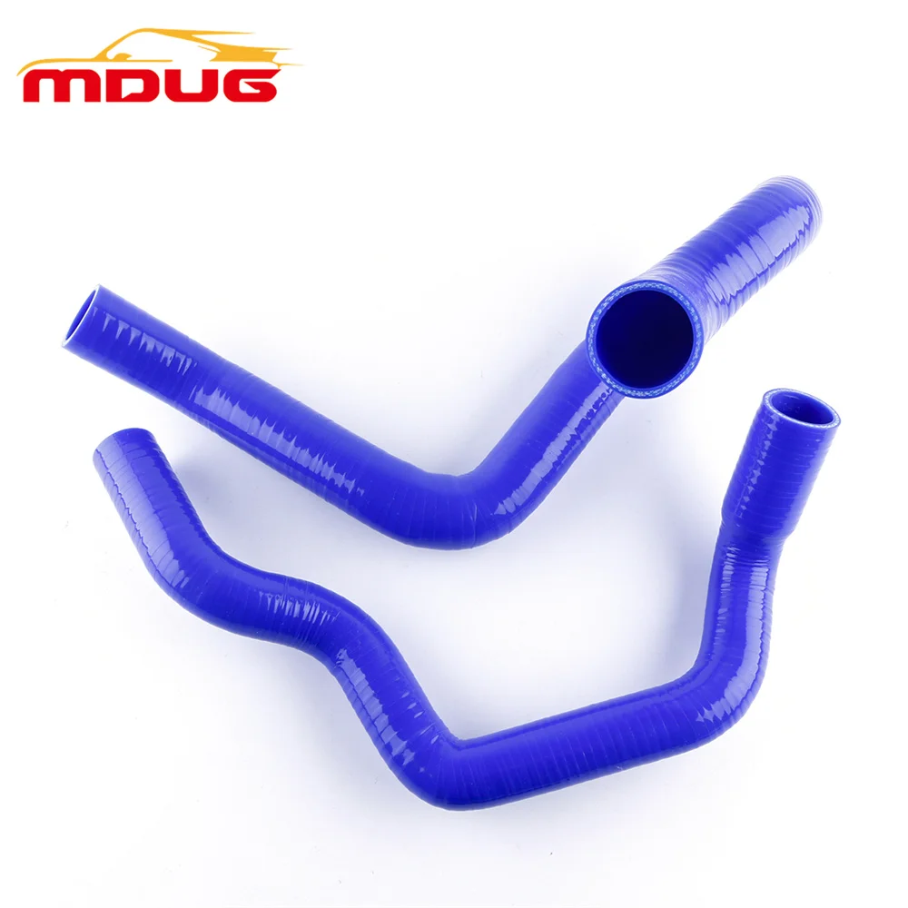 

FIT Jeep Cherokee XJ 4.0L 1991-2001 Silicone Radiator Hose Upper Lower Pipe