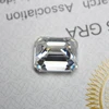 DJMAX Rare Super White Emerald Cut Moissanite Loose Stone D Color Lab Grown champagne Pink Certified Emerald Moissanite Diamonds 4