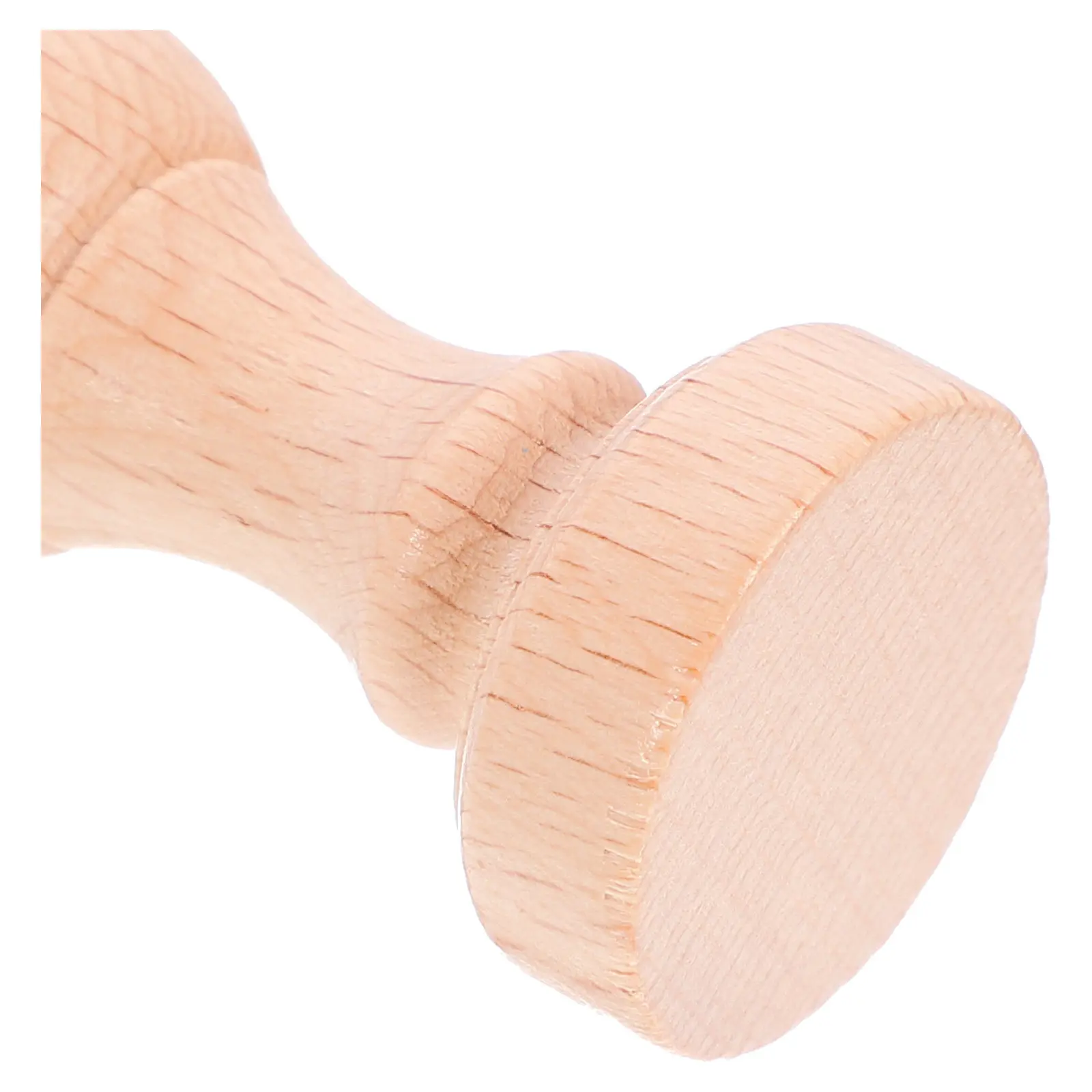 2Pcs 나무 DIY 빈 스탬퍼 세트 스크랩북 일기 플래너 공예 선물 라벨링 수제 카드용 부드러운 조각 인장