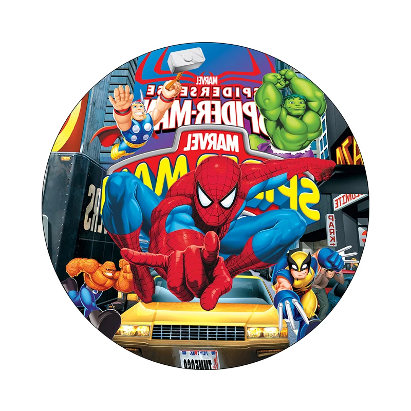 Tapis de sol imprimé Spiderman pour enfants, tapis de jeu pour porte de  salle de bain, salon, dessin animé Disney - AliExpress