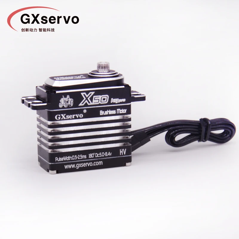 Brushless Digital Servo 50kg 80kg HV Large Torque Steel Metal Gear Waterproof IPX8 Motor For RC Car Xmaxx Crawler Robot Parts 4
