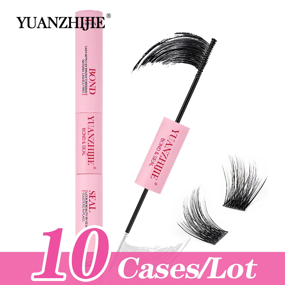 

10 коробок/партия YUANZHIJIE DIY Розовый двухсторонний клей для кластерных ресниц мягкий и не раздражающий профессиональный макияж ресниц для женщин