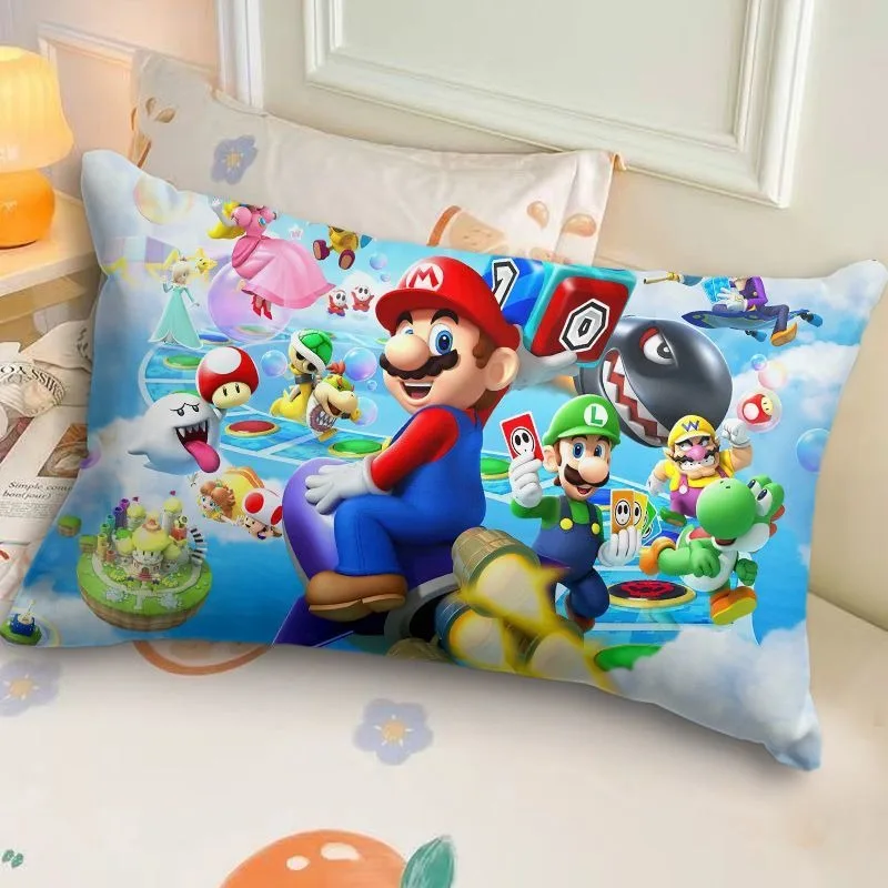 Super Mario pillow cover living room sofa cushion cover bedroom room bed pillow cover home decoration 4
