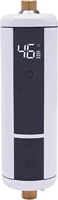 Mini chauffe-eau avec affichage de la température LED, nouveau chauffe-eau électrique, Protection contre l'ébullition sèche sans réservoir pour éviers 3500W 220V 3