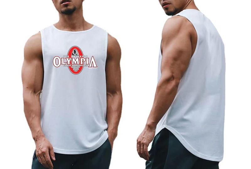 Mens Bodybuilding Gym Tank Tops Summer Fitness Clothing Mesh Quick Dry Loose Fit Sleeveless T Shirts Men Muscle Running Vest 6