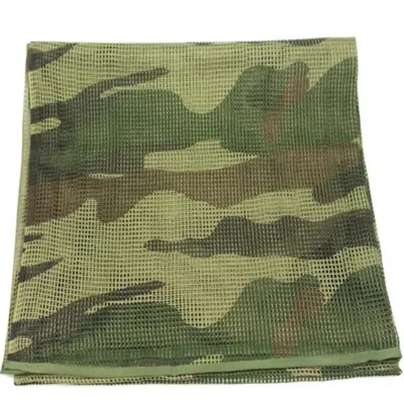 Long Camo Scarf Bib Multi-purpose Camouflage Breathable Mesh Scarf Hiding Decorative Magic Turban Outdoor Riding
