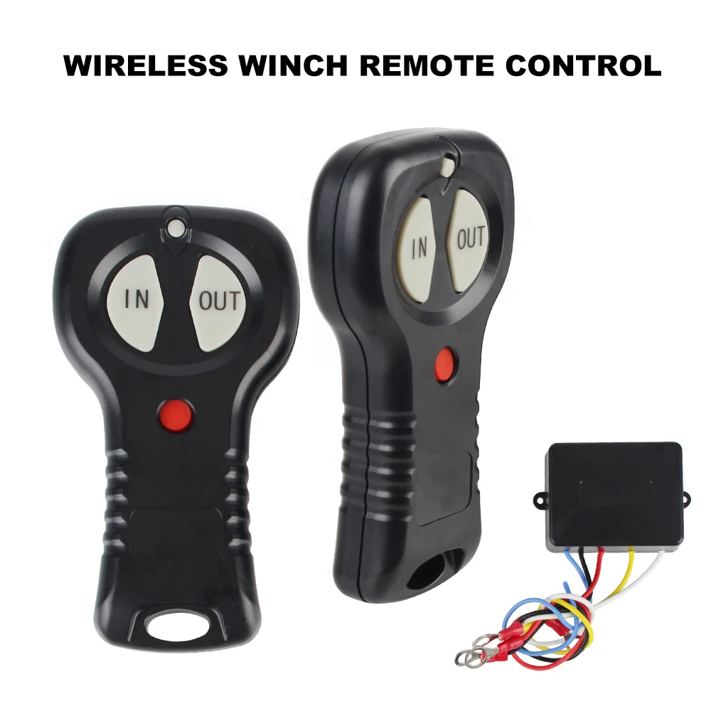 24V 12V Wireless Winch Remote Controller System for Jeep Off Road 4x4 ATV Truck Car