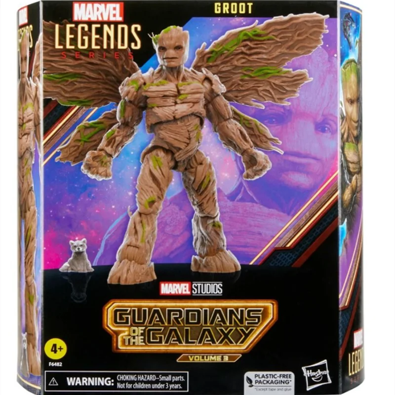 

15cm Marvel Legends Series Groot In Stock The Avengers Guardians The Galaxy Vol. 3 Action Figure 6 Inch Collectible Model Toys