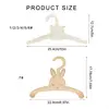 Set of 10 Sturdy Children's Hangers Portable Kids' Clothing Hangers Accessory for Coat and Dresses Organization 6
