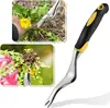 Aluminium Alloy Weeder Portable Handheld Silicone Handle Nonslip Garden Park Greenhouse Manual Weed Puller Weeding Tool 2