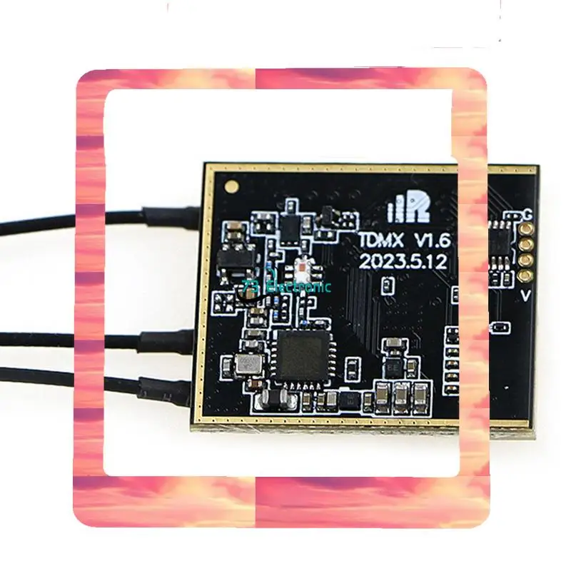 For Frsky TD MX 2.4Ghz & 900Mhz RX Dual Band Receiver 4CH PWM Channel 50KM-100KM Receiver