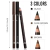 6/12Pcs Eye Brow Pencil Waterproof Professional Women Eye Makeup Pen Easy Color Natural Black Brown Cosmetic Beauty Eyebrow Tool 6