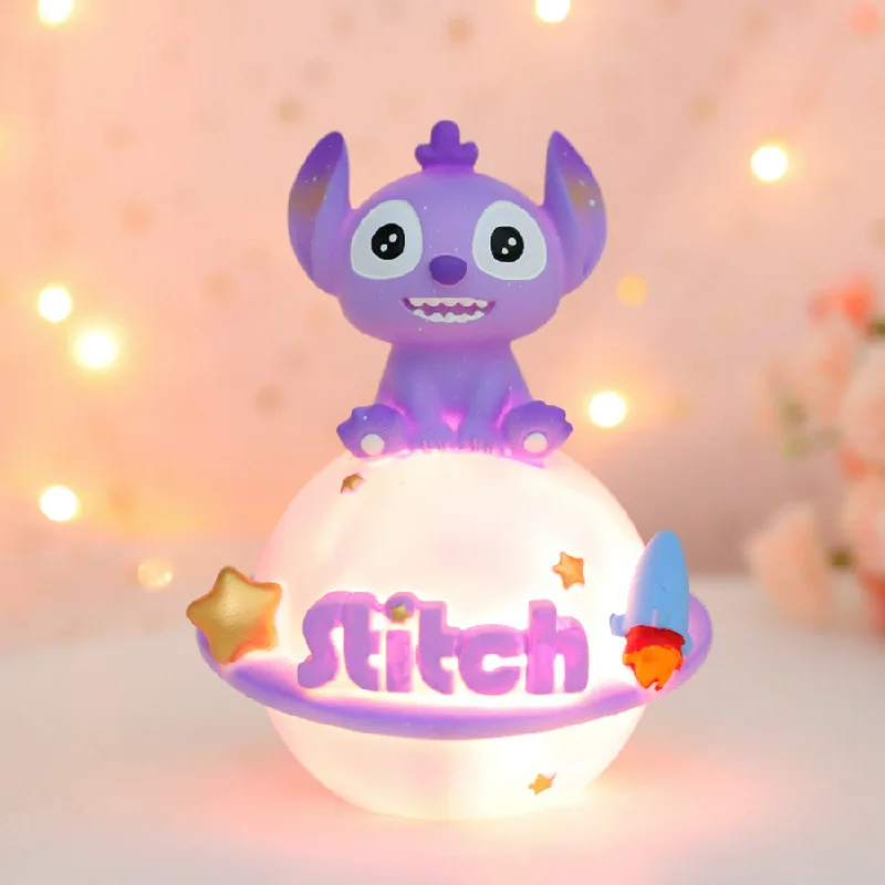 Lanterne de nuit Disney Stitch, plate-forme animale de dessin animé, lumière  mignonne, décoration de fête, cadeau d'activité pour enfant, mini boîte,  lampe de table - AliExpress