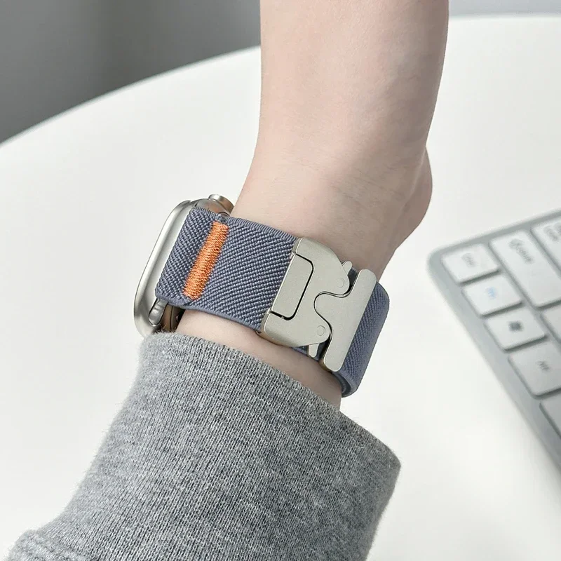 Parachute Straps For Apple Watch ultra 2 Band 49mm 45mm 46mm 44mm 42mm 40mm 41mm correa Bracelet IWatch Series 10 9 8 7 6 3 SE