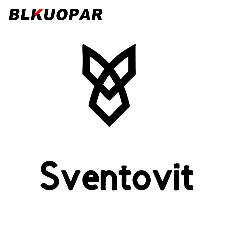 

BLKUOPAR три основных монет Hinduism Sventovit автомобильные наклейки-логотипы знак наклейка солнцезащитный высеченный багажник шлем автостайлинг