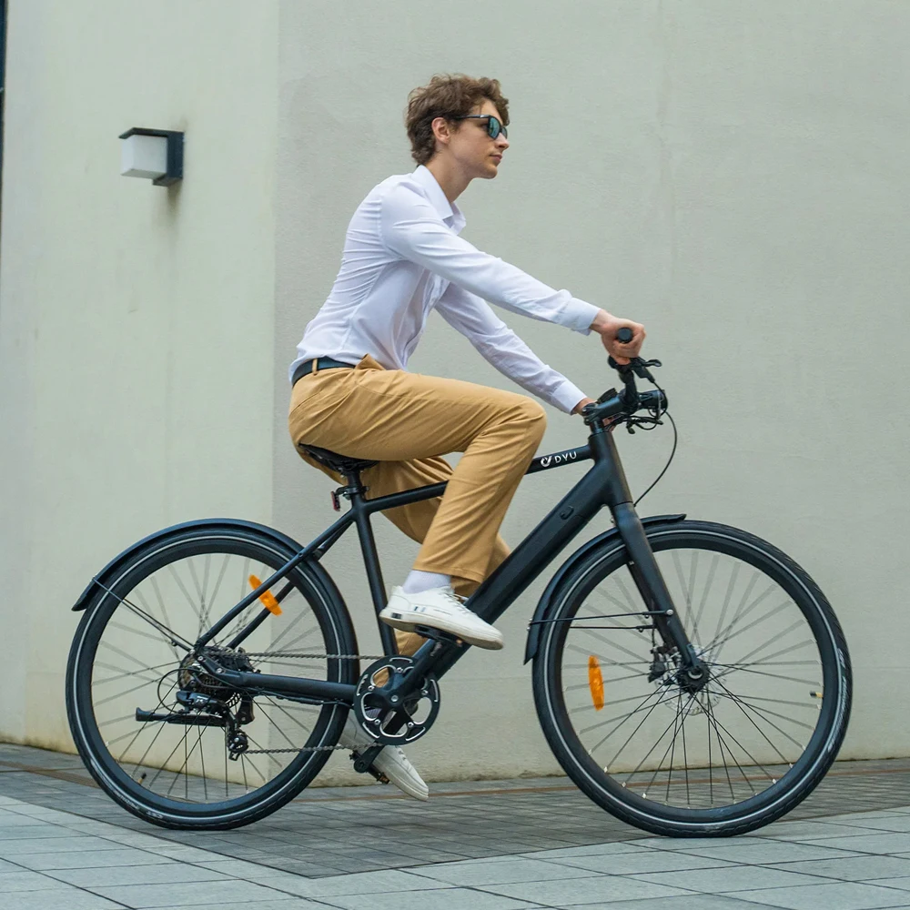 Bicycle Dyu Bici Elettrica DYU T1 20 Inch Foldable Electric Bike