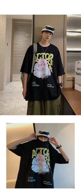 Anime meu herói academia olhos imprimir masculino t camisa oversized  respirável t camisas oversized casual topo macio homem tshirt - AliExpress