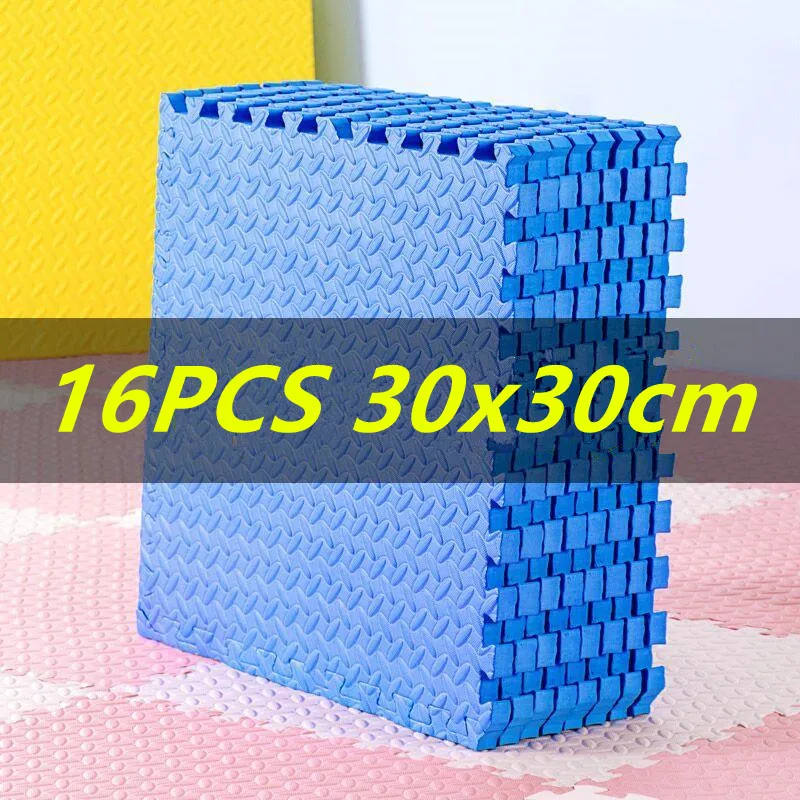 16PCS Tatame Puzzle Mat Thick 1.2cm Play Mats Baby Game Mat Infant Mat