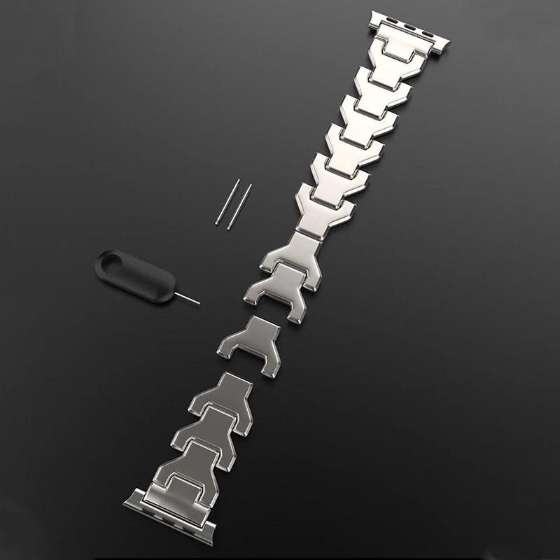 Titanium Strap for Apple Watch Ultra Series 9 8 7 3 4 5 6 se 5 4 3 2 1 Metal Bracelet for iwatch ultra 2 49mm 45mm 42mm 44 41 40