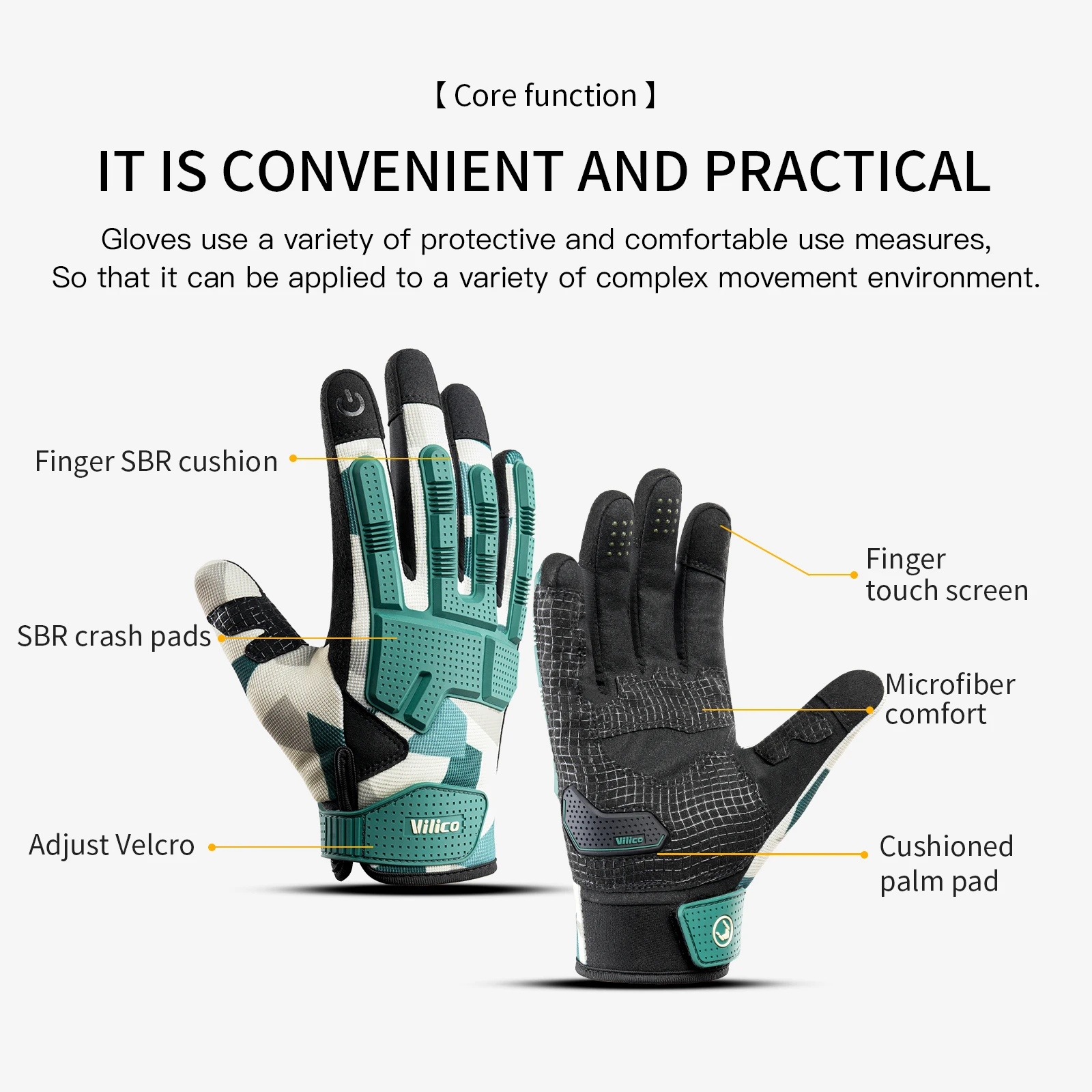 Motorcycle Gloves Touch Screen Men Women MTB Bike Gloves Running Fitness Gym Riding Motorcycle Bicycle Gloves camouflage Color 6