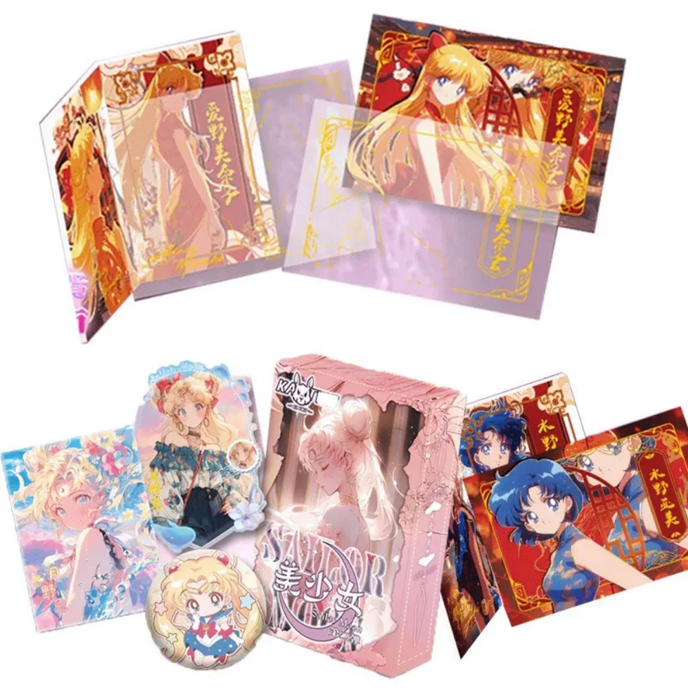 

Wholesales Sailor Moon Card Collection Japanese AnimePhotocards Hobby Game Collection Toys For Children Rare SP SPP Crystal Card