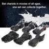 1:64 6 Pcs/Set Alloy Car Models Toy Bat Chariot American Movie First To 6th Generation Bat Chariot Metal Cars For Children Gifts 5