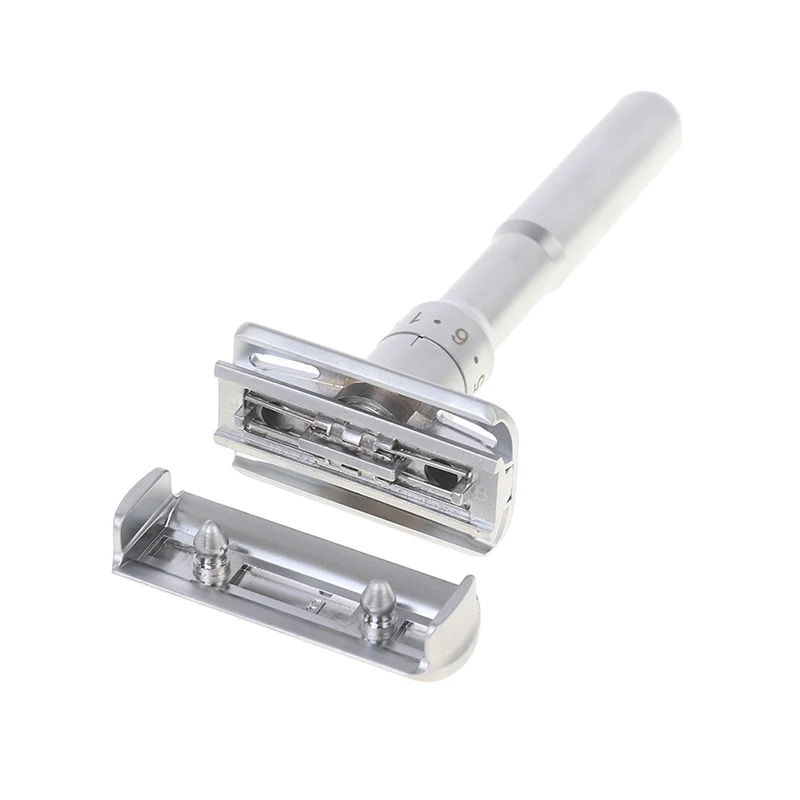 Double-edged Classic Handle Razor with 5 Blades