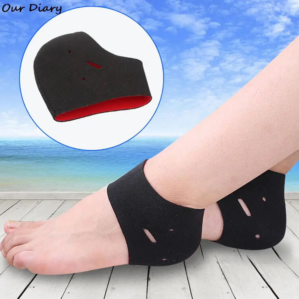 

Горячая Распродажа, 1 пара безопасных эластичных подтяжек, защита для бега, Женский Бандаж на лодыжку, Черная Женская спортивная поддержка для фитнеса