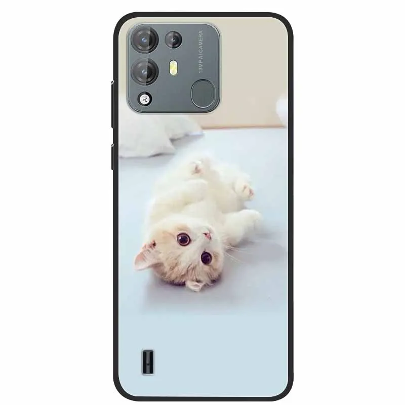 Shockproof Soft Silicone TPU Back Cover - Cute Design s