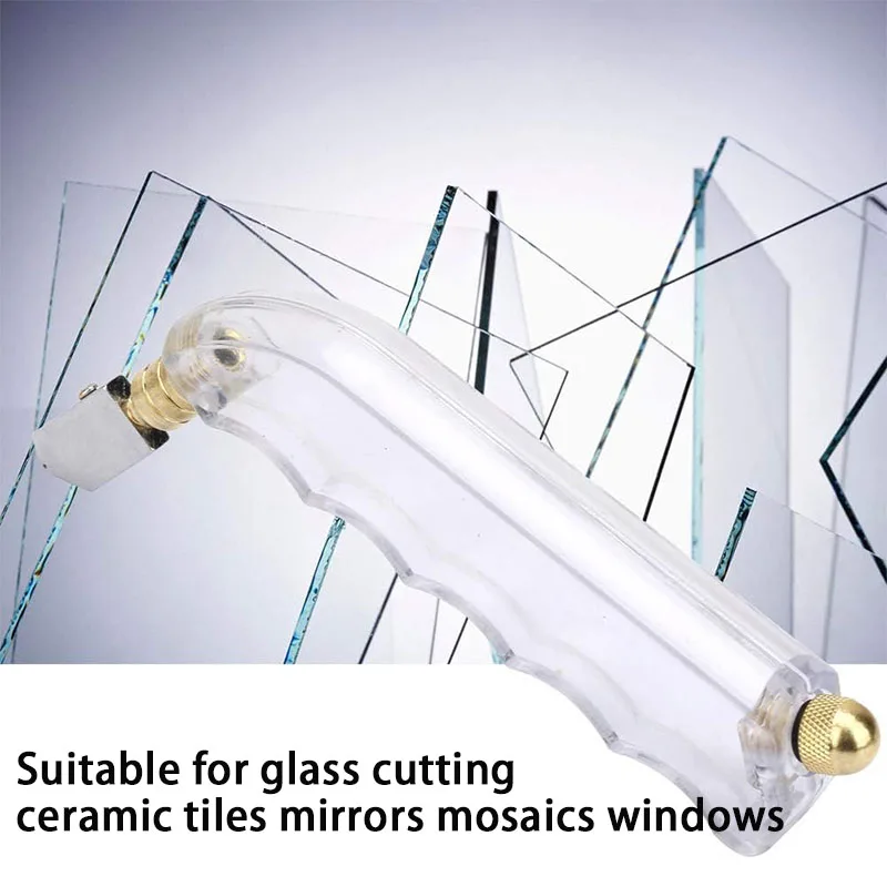 Glass Cutting Pistol Style, Tungsten Carbide Glass Cutting Tool Replacement, Professional in Tiles Mirrors Windows