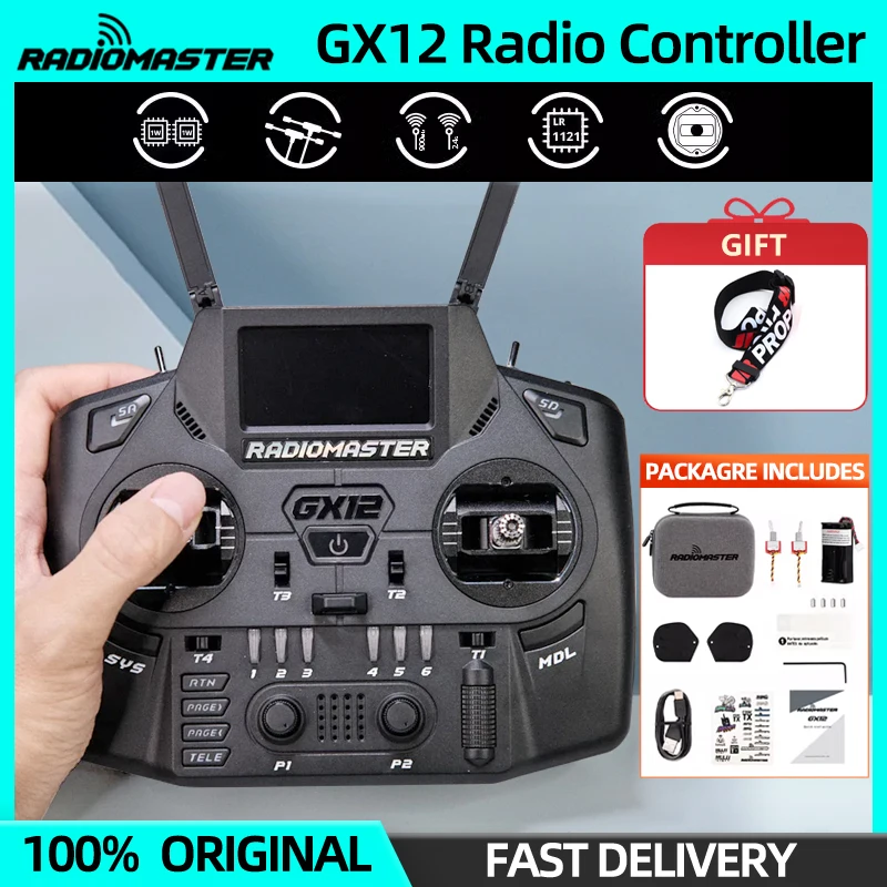 RadioMaster - GX12 Dual-Band Gemini-X Radio Controller (M2) - Radio Gear From UK - View #6