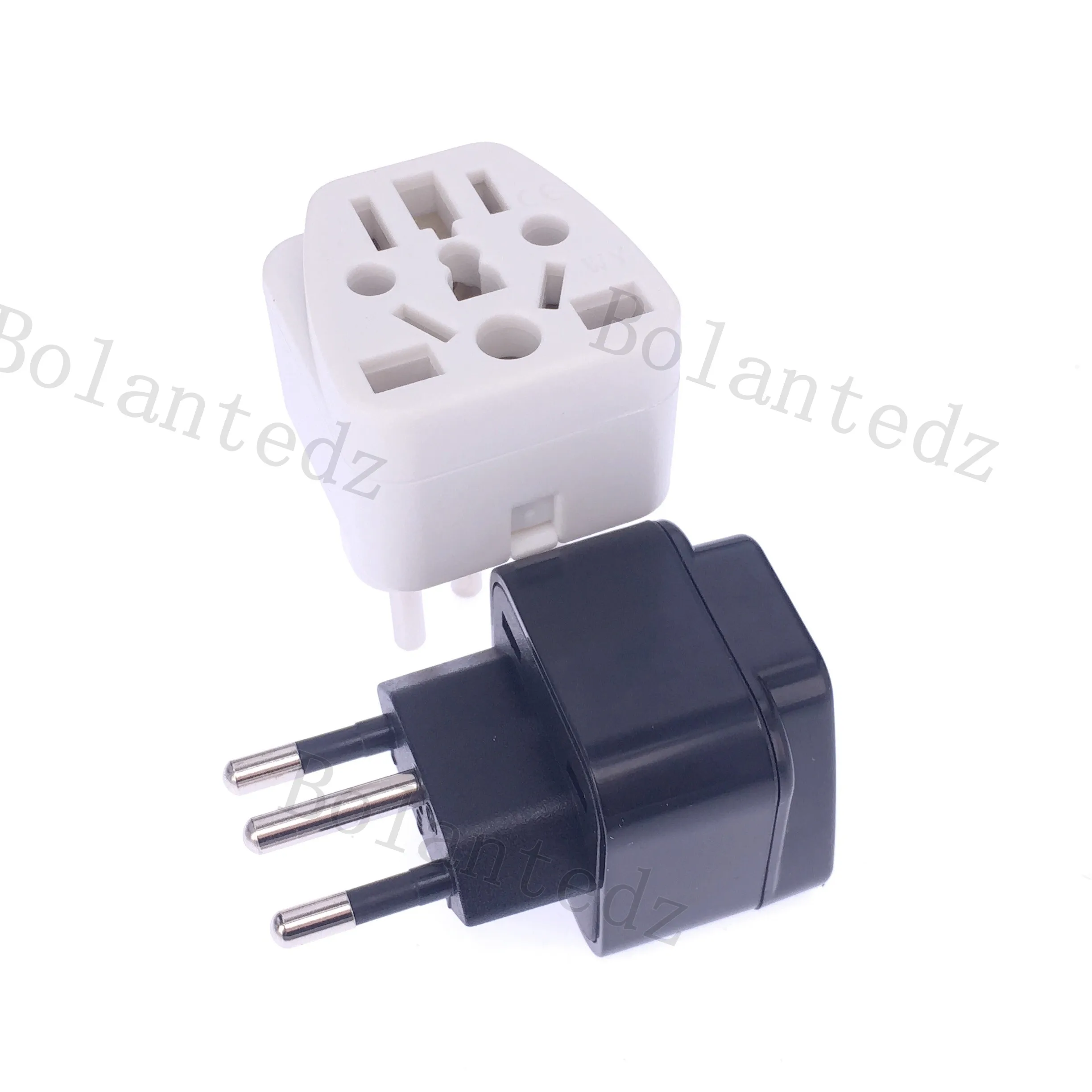 Universal Brazil Plug Adapter 3 Pin EU Euro AU US UK To Brazil Travel Adapter Electric Power Cord Charger Socket Outlet
