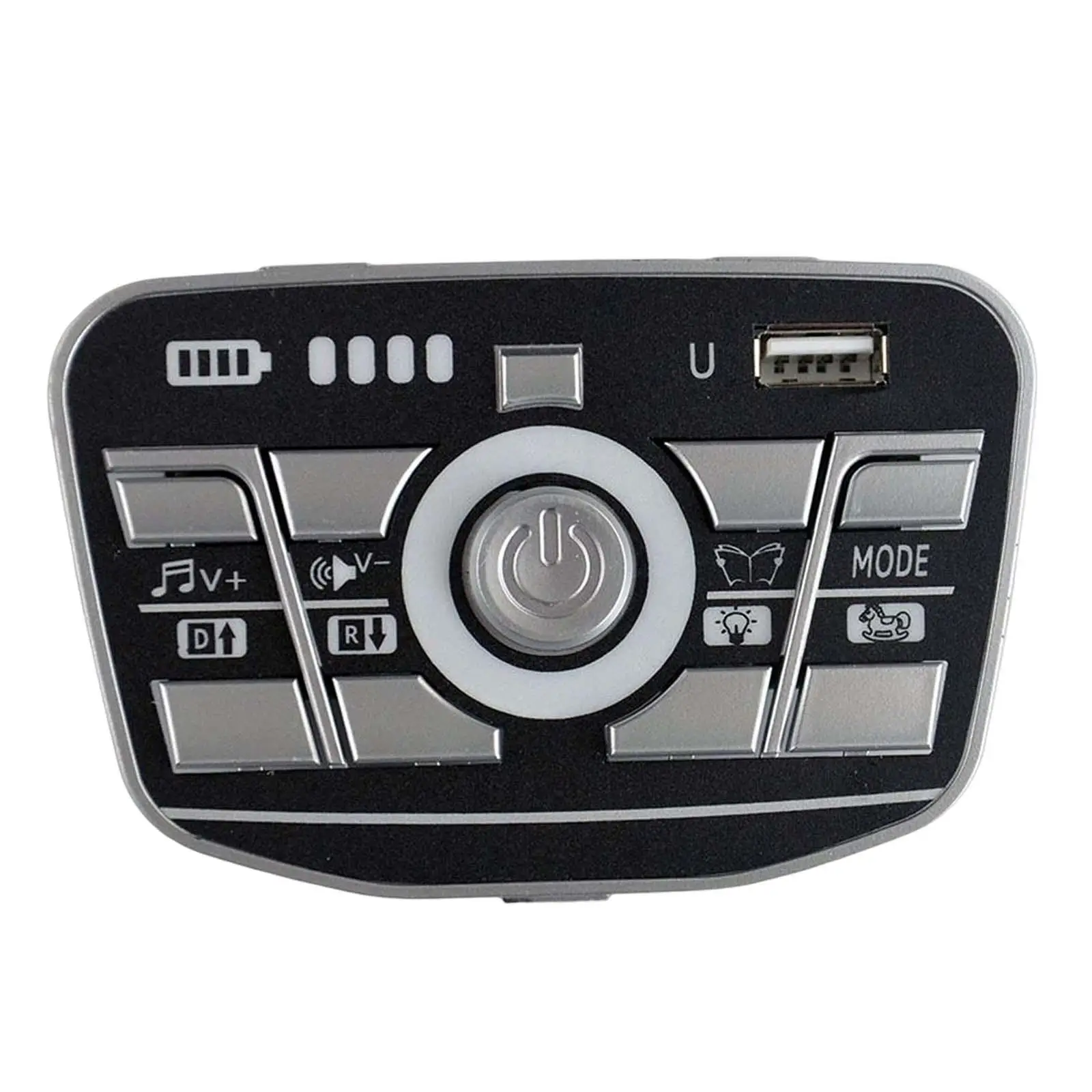 ילדים נוסעים ברכב פאנל שליטה בינוני עבור ילדים מופעלים ברכב צעצוע חלקים