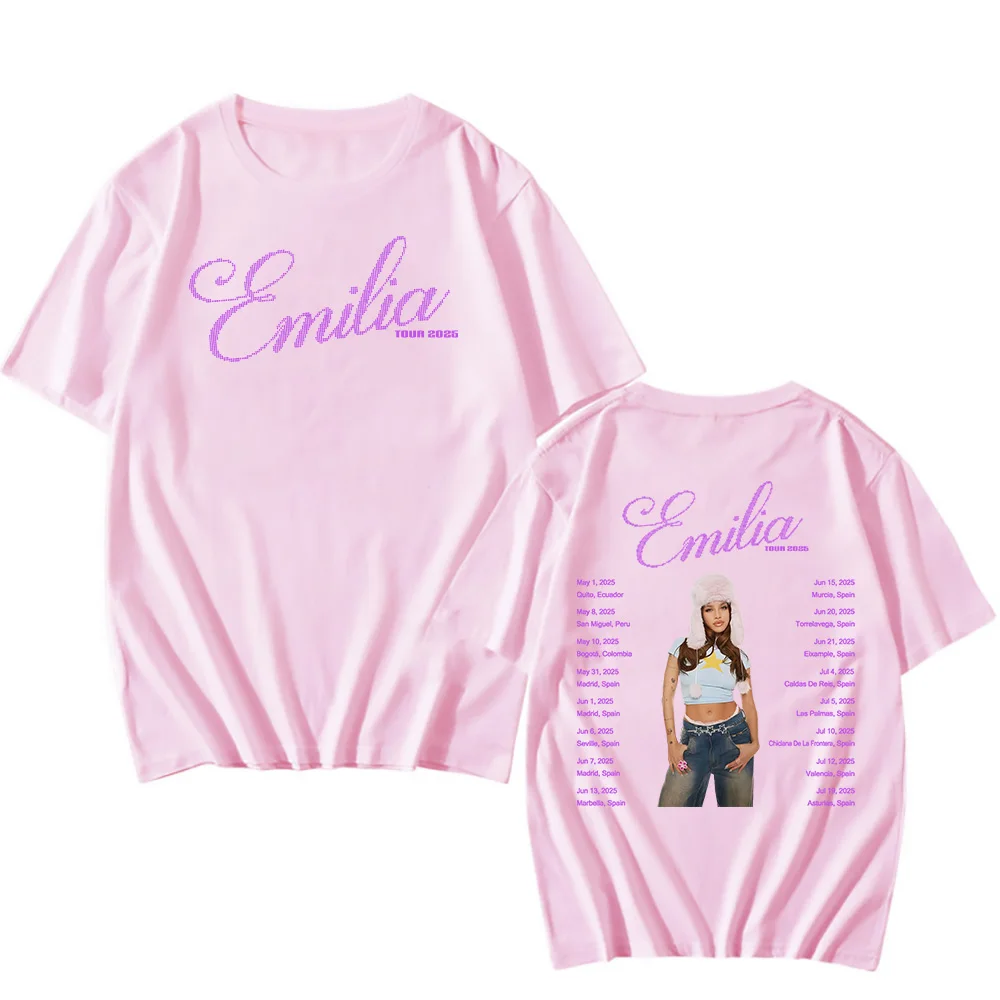 Camiseta Emilia Mernes Tour 2025 para mujer, camisetas de manga